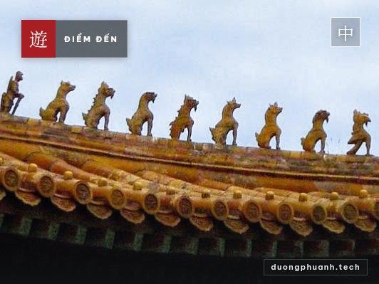 Chi tiết trên mái