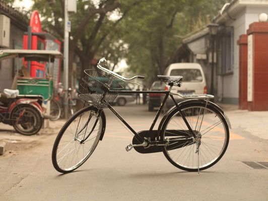 Xe đạp trong ngõ