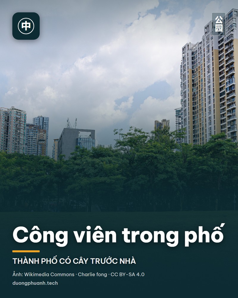 Công viên trong phố