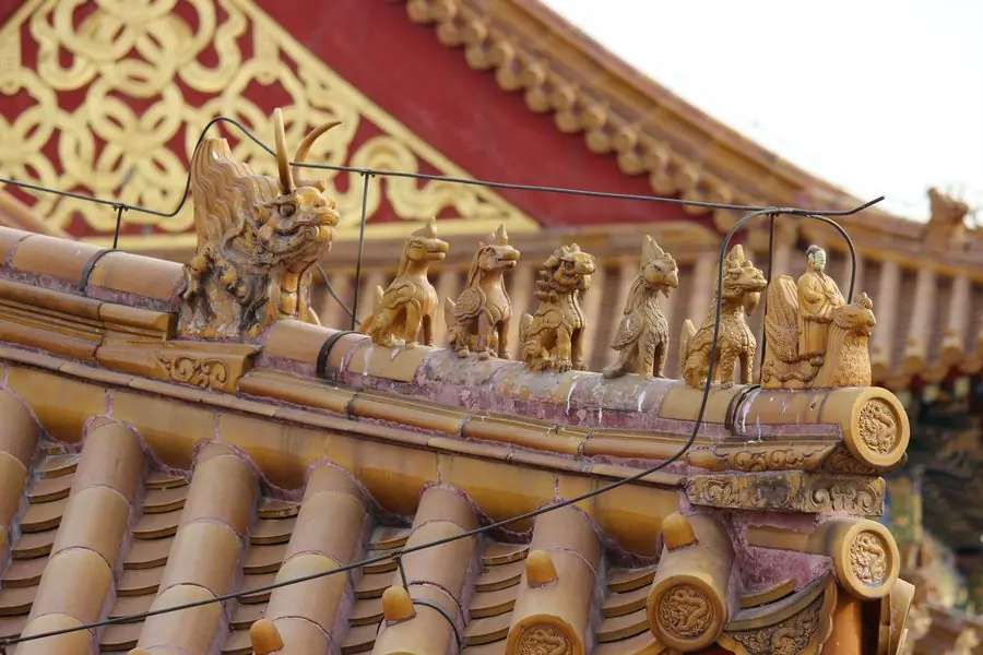 Chi tiết trên mái