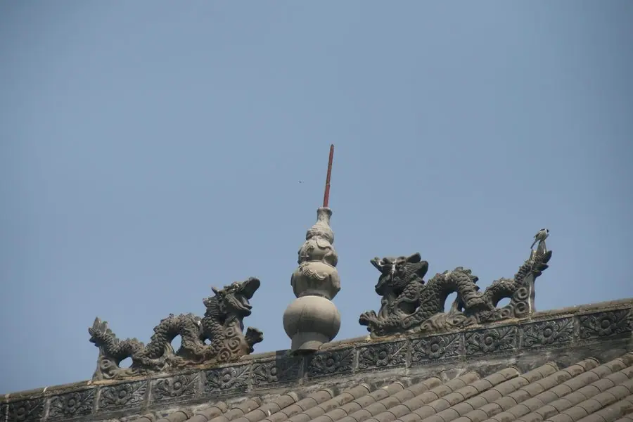 Chi tiết trên mái