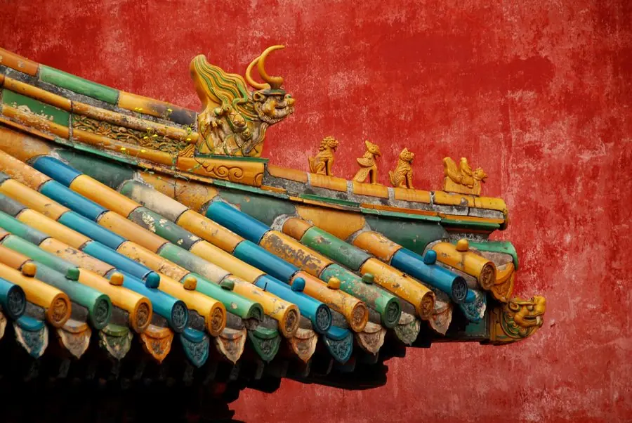 Chi tiết trên mái