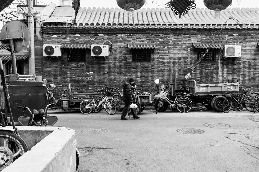 Xe đạp trong ngõ