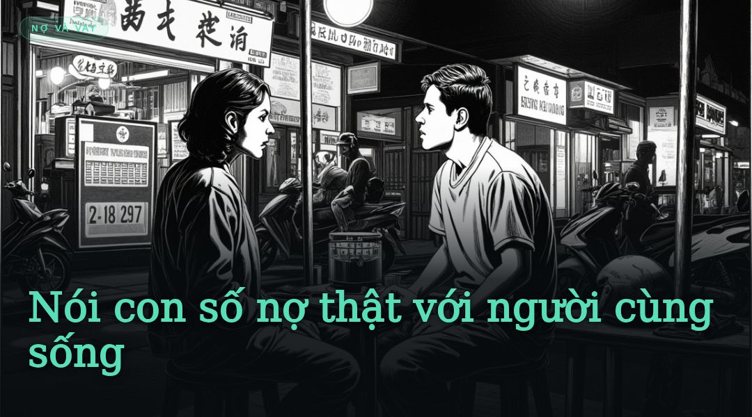 Nói con số nợ thật với người cùng sống