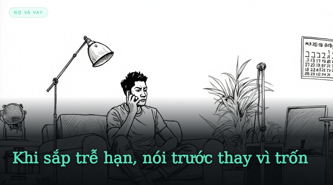 Khi sắp trễ hạn, nói trước thay vì trốn