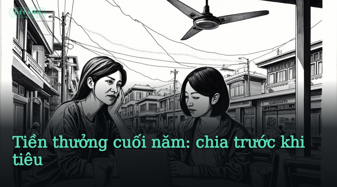 Tiền thưởng cuối năm: chia trước khi tiêu