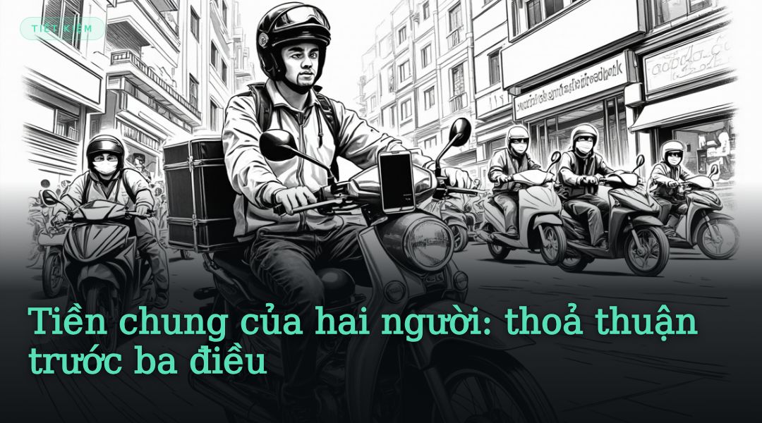Tiền chung của hai người: thoả thuận trước ba điều