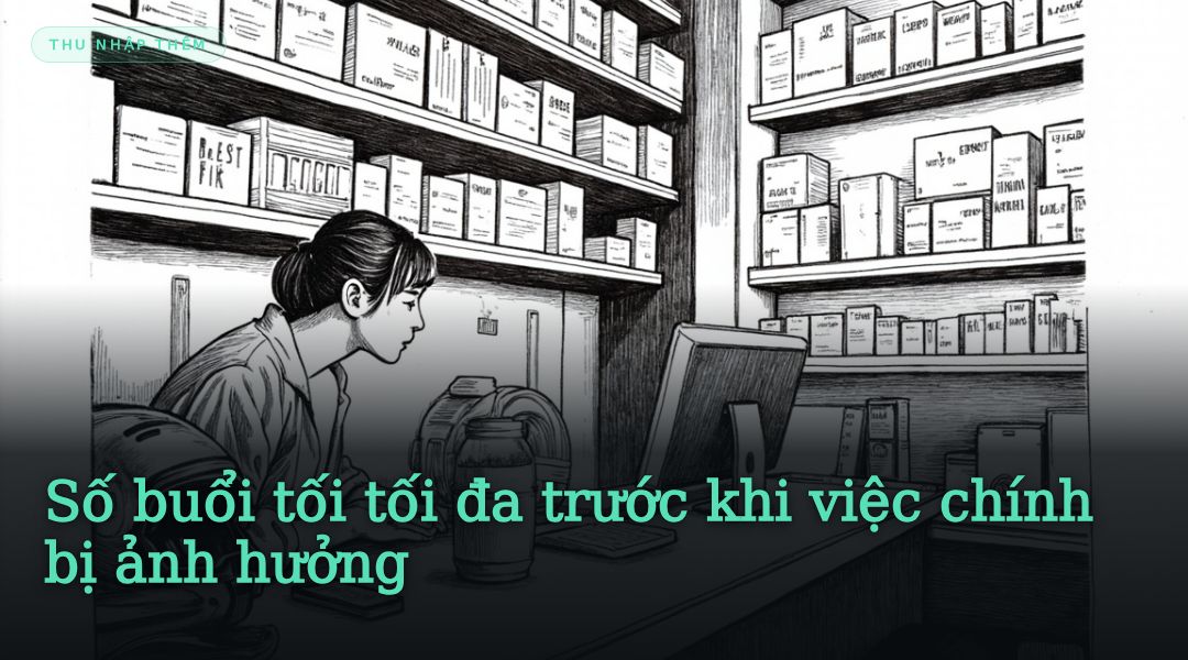 Số buổi tối tối đa trước khi việc chính bị ảnh hưởng
