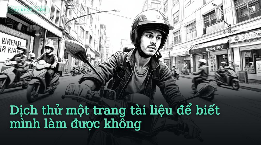 Dịch thử một trang tài liệu để biết mình làm được không