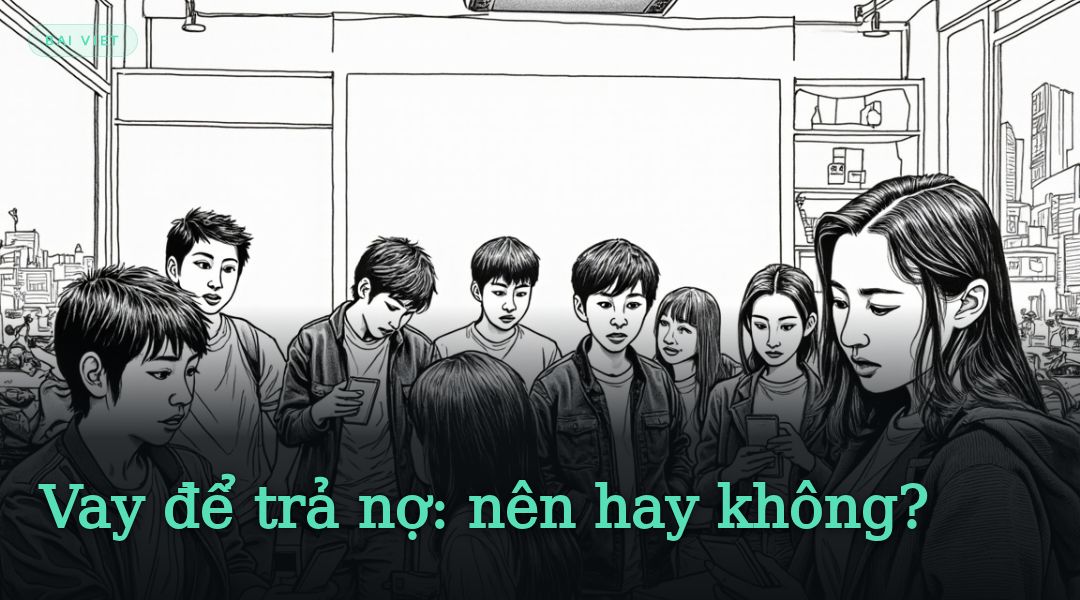 Vay để trả nợ: nên hay không?