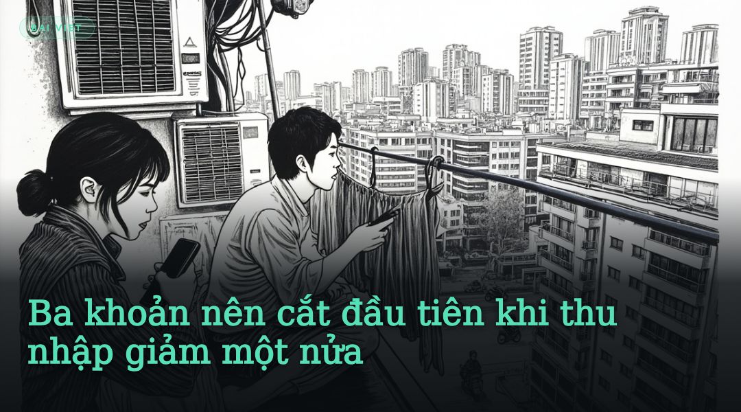 Ba khoản nên cắt đầu tiên khi thu nhập giảm một nửa