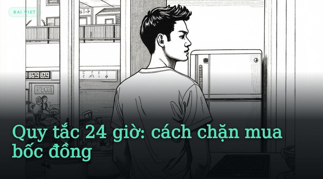 Quy tắc 24 giờ: cách chặn mua bốc đồng